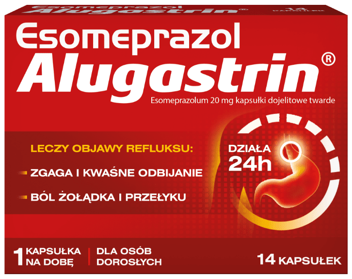 esomeprazol alugastrin